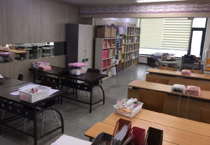 네일아트 실습실